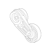 GENERAL MOTORS 12605175 Drive Belt Tensioner