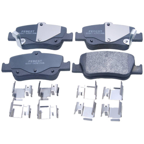 Pad kit, disc brake, rear - kit