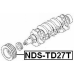 Crankshaft Pulley Engine Td25/Td27/Qd32 - FEBEST NDS-TD27T