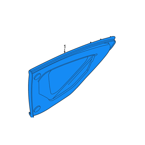 Glass Assy-Side Window,Rh