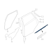 Moulding-Rear Door Outsid