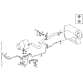 SANTECH A/C O-Ring/Gasket/Seal 1409970945 for Mercedes-Benz (20 X 16.5 mm)