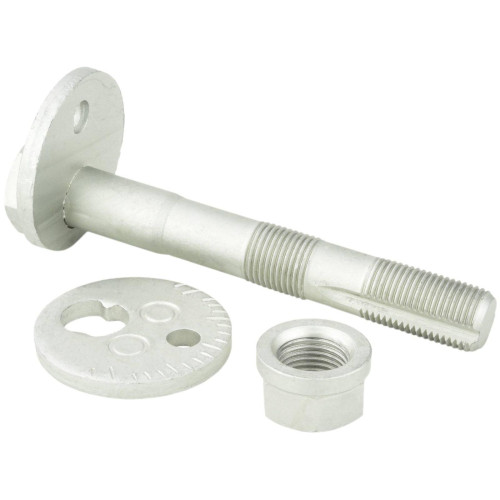 Camber adjusting eccentric bolt