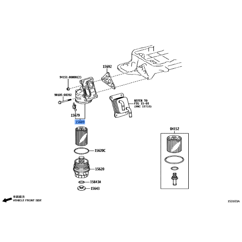 Bracket Sub-Assy-Oil Fltr