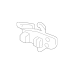 Chevrolet GMC Savanna Front Rear Driver Inside Door Handle OEM 23136342