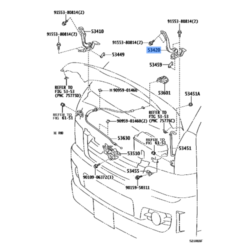 Hinge Assy Door Lh