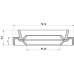 drive shaft oil seal 61.25x78.15x7x9.5