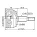 outer cv joint 29x63x38