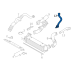 Rear Turbo Bypass Pipe with Valve - BMW 335i 335xi N54 E90 E92