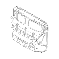 Air Duct Radiator Core Support Shroud - BMW E71 X6