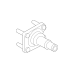 Rear Wheel Spindle - GM 96535152