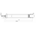 rear shock absorber gas.twin tube