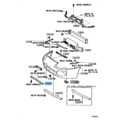 Bracket(L),F. Bumper