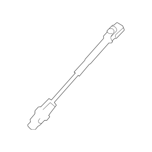 Steering Spindle Bottam W/Duble Joint