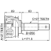 outer cv joint 27x56x27