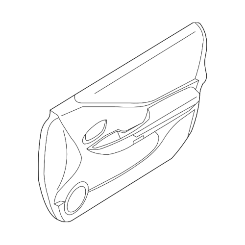 Finisher Assy-Front Doorrh