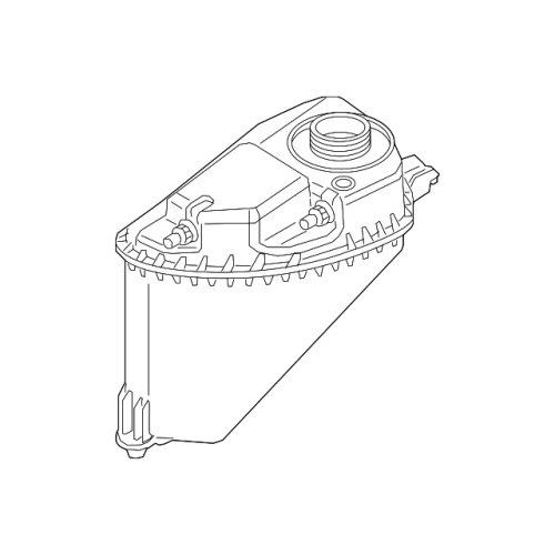 Engine Coolant Reservoir w/ Sensor for BMW G12 G30 G05 G06 G07 F95 F96 G09 (750i 750i xDrive Alpina B7 M550i M760i X5 X6 X7 XM)