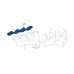 GENERAL MOTORS 12657093 Exhaust Manifold Gasket