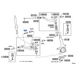 Toyota OEM CAM ASSEMBLY, CAMBER ADJUST 48190-0K010