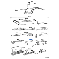 Wrench Assembly Hub Nut - Toyota 4Runner Land Cruiser Pickup