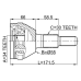 outer cv joint 34x55x30