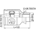 inner cv joint right 33x43x28