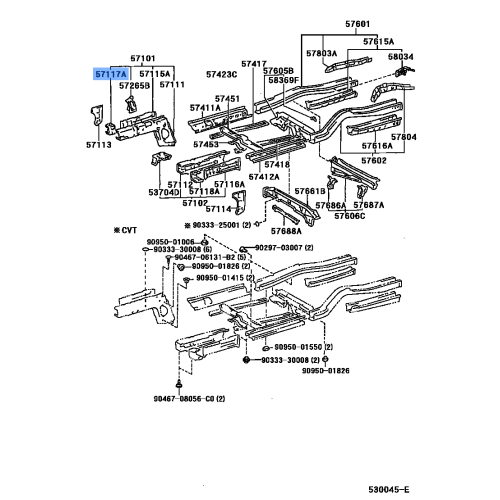 Toyota Forklift Haz Meter Assembly C 57120-21471-71