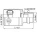 inner cv joint right 28x40x26