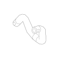 GENERAL MOTORS 85510485 Upper Hose