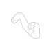 GENERAL MOTORS 85510485 Upper Hose
