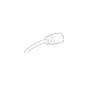 Front Brake Pad Wear Sensor - BMW (E90/E91/E92 xDrive) - Genuine BMW 34356789441