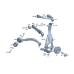 Wheel Bearing+Hub Front Mercedes-Benz S-Class C-Class