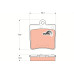 Rear Brake Pad Set
