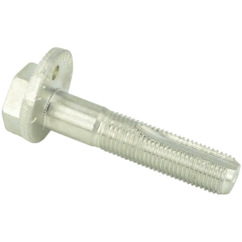 Camber adjusting eccentric bolt