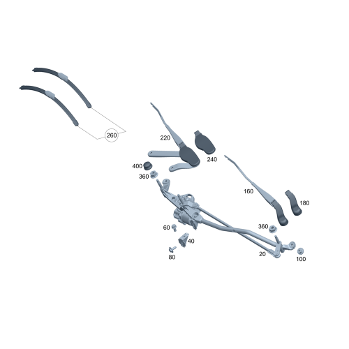 Repair Kit, Wiper Blade