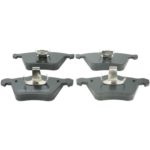 pad kit, disc brake, front (with anti squeal shim)