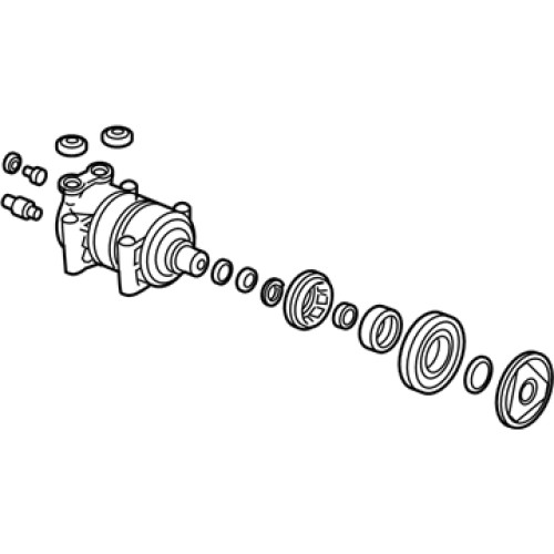 GENERAL MOTORS 86807272 A/C Compressor Kit