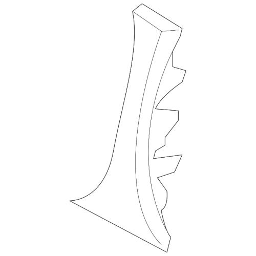 Grille, Front, Primed