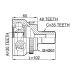 outer cv joint 30x61x35