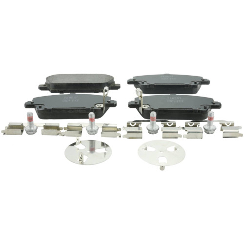 pad kit, disc brake, front - kit (including bolts, with anti squeal shim)