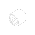 Genuine OEM Rear Suspension Crossmember Insulator 33176770825 For BMW