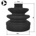 boot inner cv joint kit 82.7x94x23.4