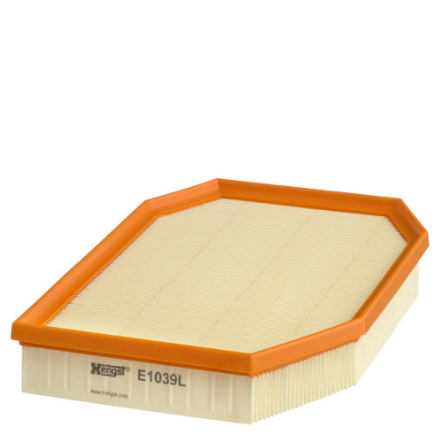 HENGST E1039L Air Filter - BMW 5 Series (F10 F11), 7 Series (F01 F02 F03 F04)
