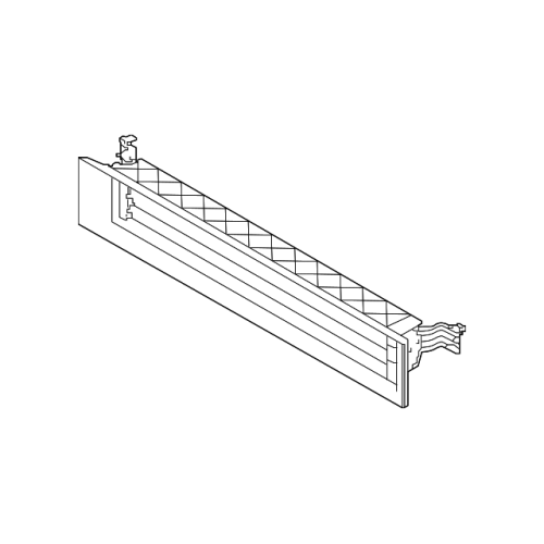 Grill Radiator Lower With Sensor