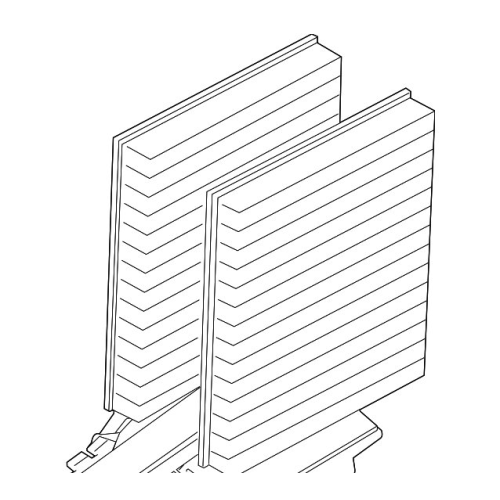 Genuine BMW F01/F02/F07/F10/F12/F13 5/6/7 Series Cabin Air Pollen Filter (64119272642)