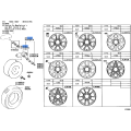 TOYOTA 42607-48020 Tire Pressure Monitor Valve Sub-Assembly