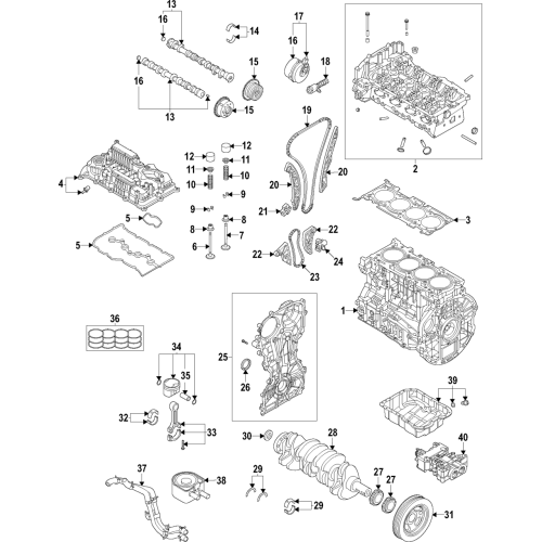 Metal Set,Main Brg.