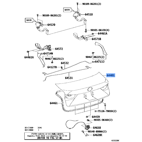 PANEL SUB-ASSY, LUGGAGE COMPARTMENT DOOR