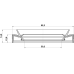 drive shaft oil seal 50.3x95.3x12.6x14.9