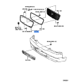 TOYOTA 53101-47081 Genuine Radiator Grille Sub-Assembly